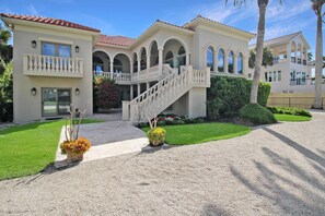 Exterior - Waterfront Neo Mediterranean Home On Casey Key Tidewater Manor (Nokomis)