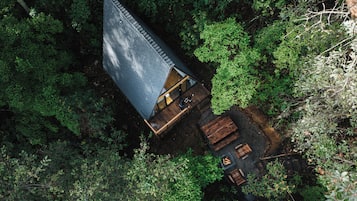 Cabane, vue montagne | Extérieur