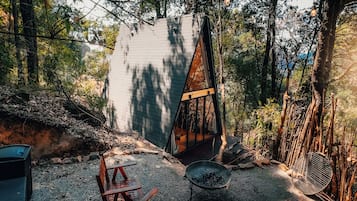 Cabin, Mountain View | Terrace/patio