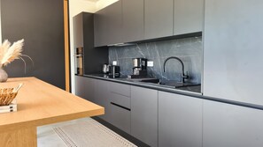 Fridge, microwave, oven, stovetop - Villa ZEL (Istria - Pazin) (Pazin)