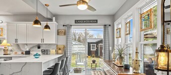 Close to downtown but away from it all!  Small Dog friendly with unique "Book Barn"