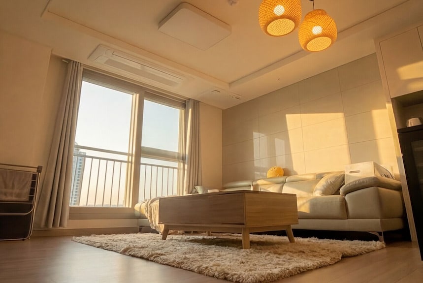 Songdo Home21 | 2br 60m2 | 2min Hyundai Outlet | Free Parking - Inchon