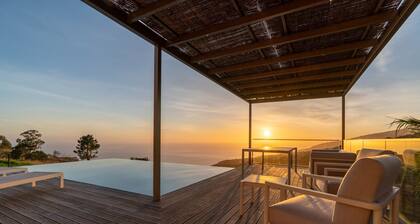 Heated Infinity Pool Villa • BBQ Bar • Valley Views • Private Hillside Setting