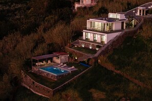 Exterior - Heated Infinity Pool Villa • BBQ Bar • Valley Views • Private Hillside Setting (Arco da Calheta)