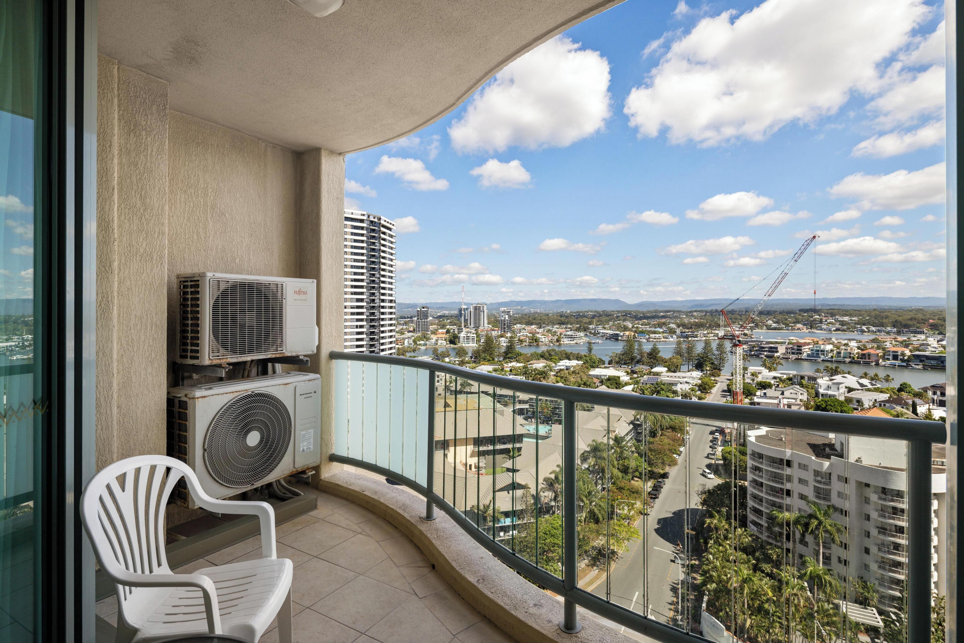 Apartemen, 1 kamar tidur, pemandangan samudra | Balkon