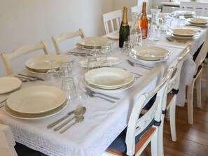 Dining - Wonderful  villa for 12 guests with WIFI, TV and terrace (Diever)