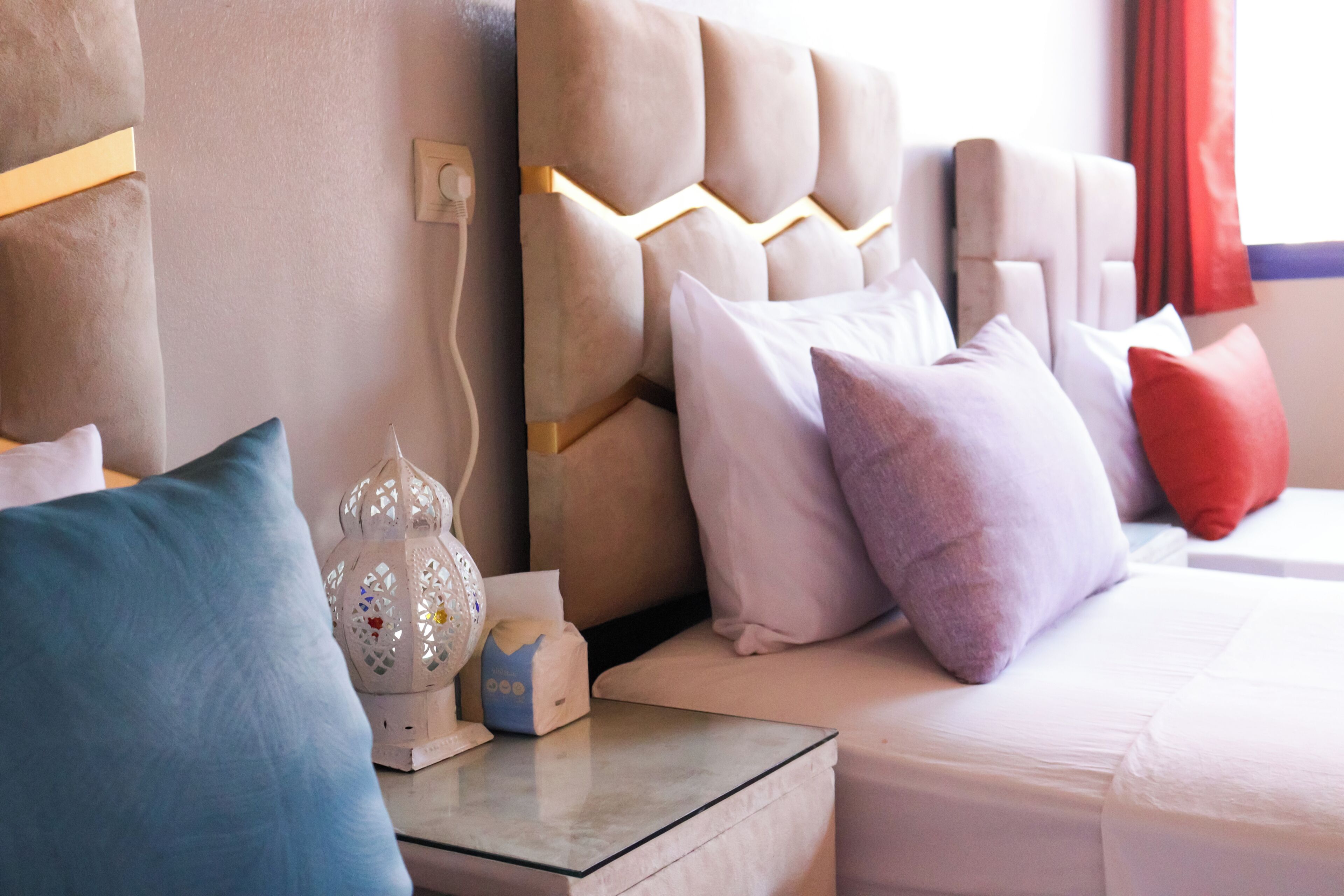 Neljän hengen comfort-huone, patio, näköala puutarhaan | Memory foam -patjalliset sängyt, minibaari (osa tuotteista ilmaisia)