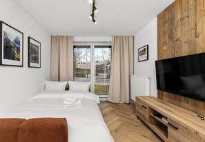 1 chambre, fer et planche à repasser, Wi-Fi, draps fournis