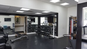 Apartamento Deluxe, vistas al mar | Sala de fitness