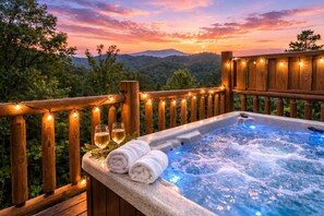 Bain à remous extérieur