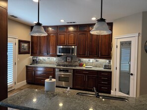 Private kitchen - Home With A View, Beautiful 3 Bedroom 4 Bath, Each Bedroom with Private Bath (Redding)