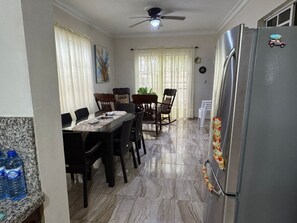 Dining - Serene 3-bedroom house with AC in San Francisco de Macorís (San Francisco de Macorís)