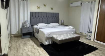 Serene 3-bedroom house with AC in San Francisco de Macorís