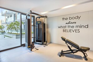 Wellness meets convenience in this modern fitness center—perfect for morning cardio or evening workouts. Near JVC Community Park✨ - Elegant 1-Bedroom Apartment in Dubai (Dubai)