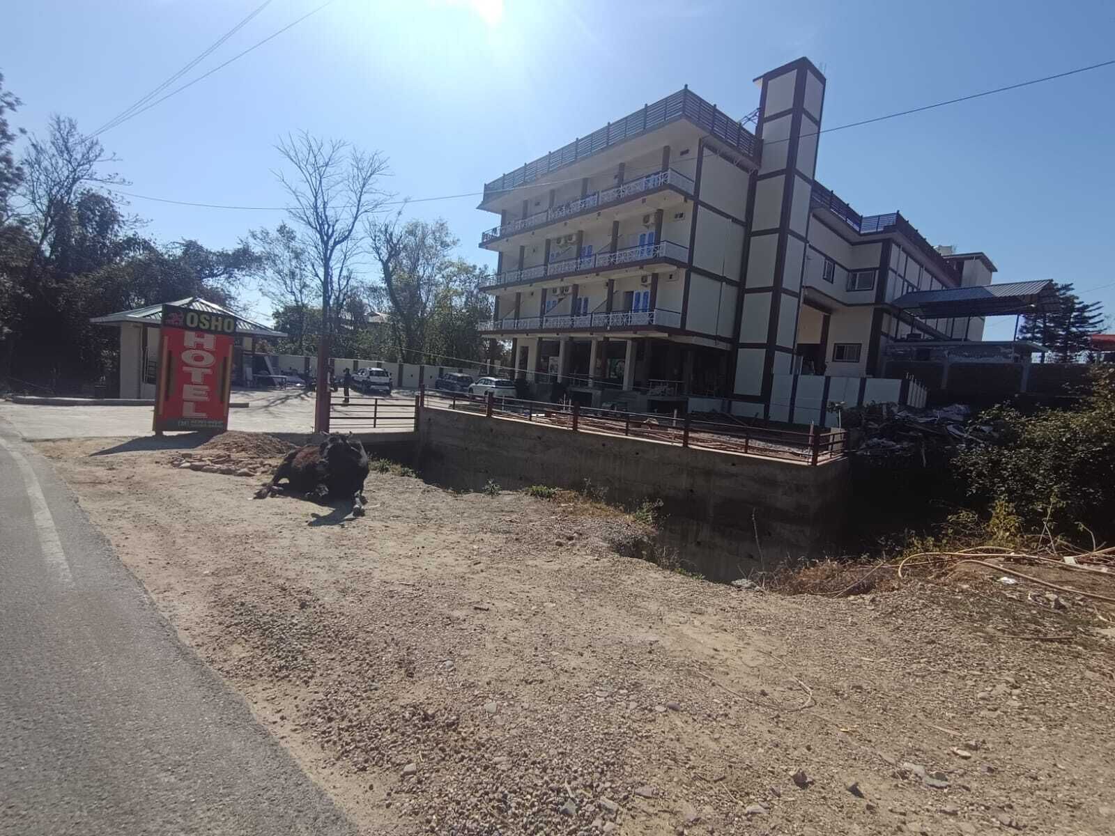 Facciata della struttura