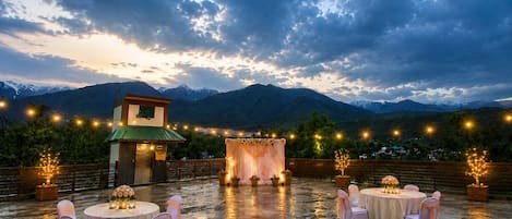 Rooftop terrace