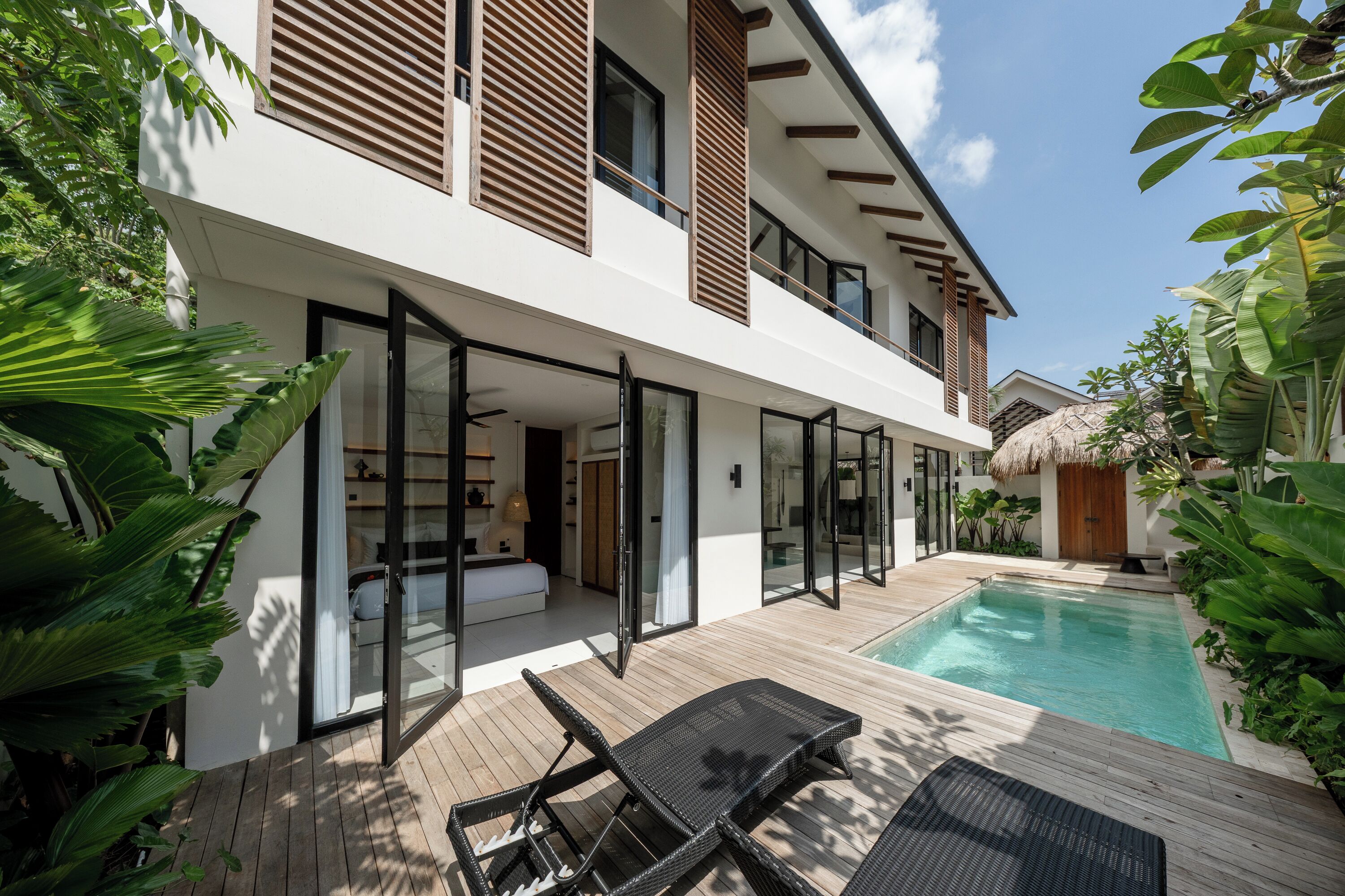 Familienvilla, 3 Schlafzimmer, Nichtraucher, eigener Pool | Pool | 12 Innenpools