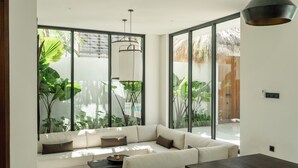 วิลล่าสำหรับครอบครัว, 3 ห้องนอน, ปลอดบุหรี่, สระว่ายน้ำส่วนตัว | ภายใน