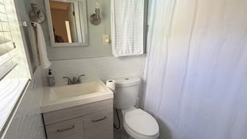 Towels, soap, toilet paper