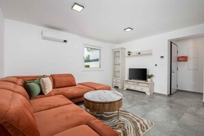 Living area - Vacation apartment Stella with two bedrooms (Malinska)