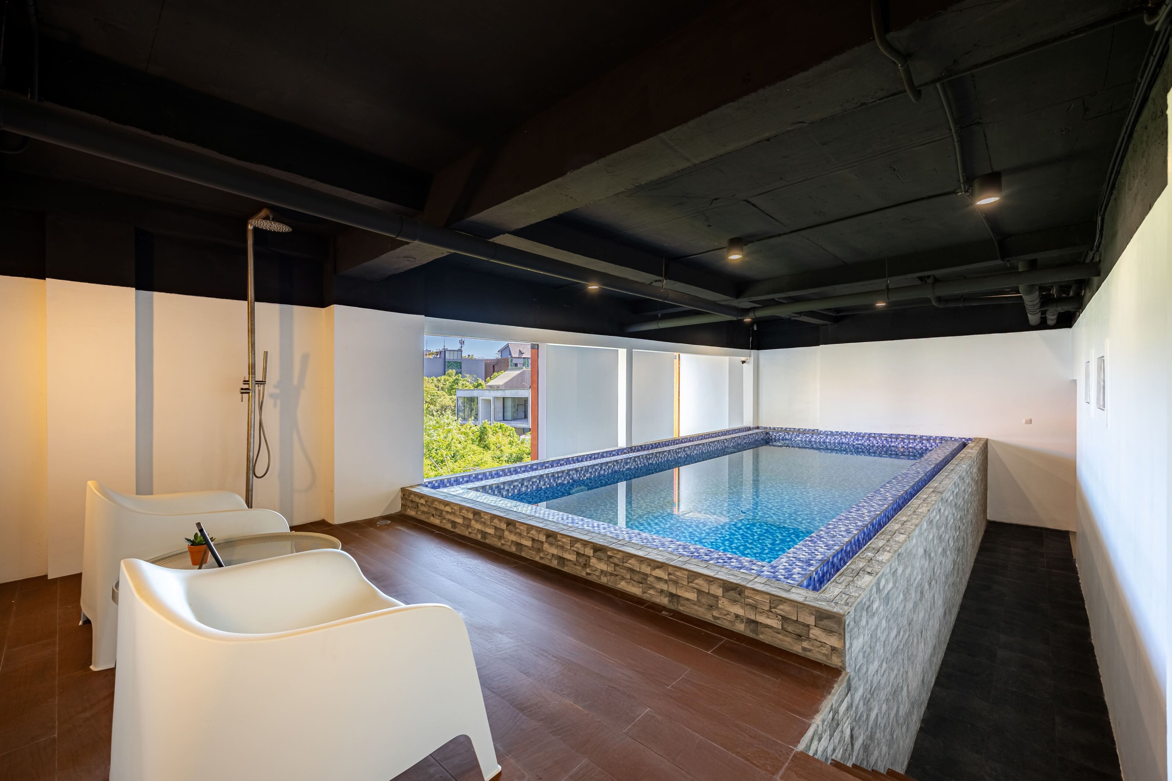 Piscine couverte
