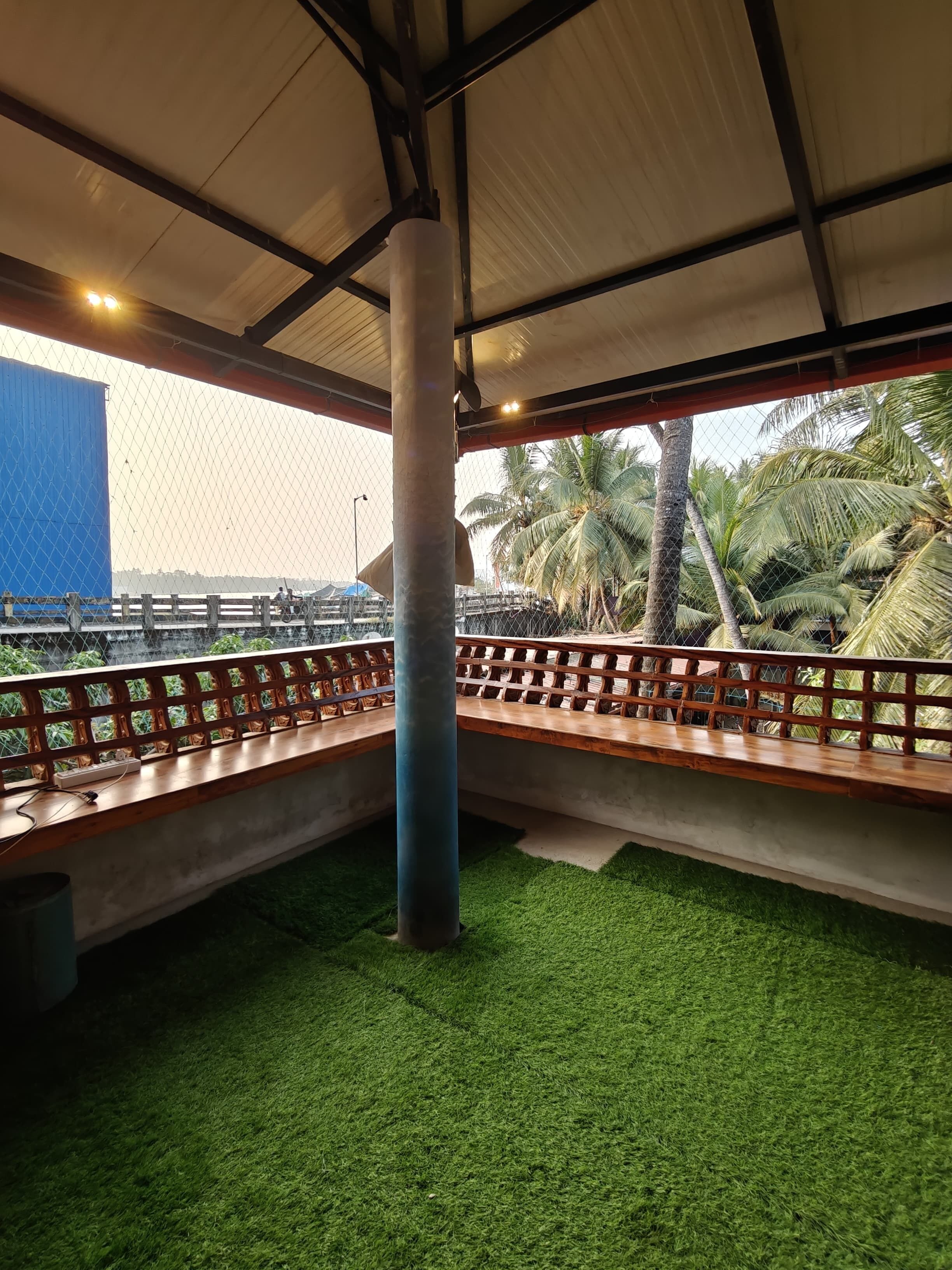 Enceinte de l’hébergement