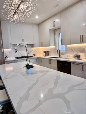 Microwave, oven, stovetop, dishwasher - Designer 5BR Luxury Residence w/ Private Elevator (Markham)