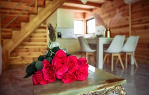 Dining - Amazing home in Nowy Klincz with sauna (Nowy Klincz)
