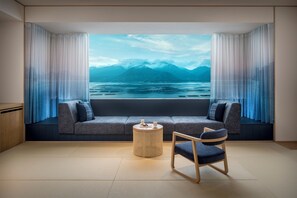 Chambre Standard avec lits jumeaux, vue océan | Intérieur