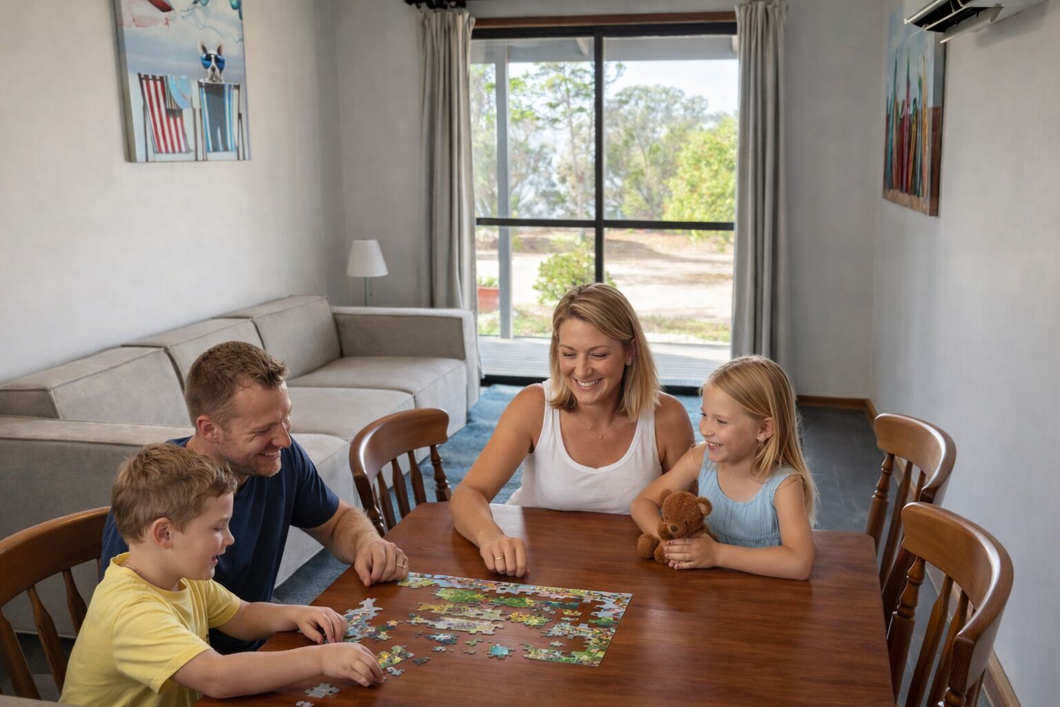 Cabin, 2 Bedrooms, Bay View | Interior