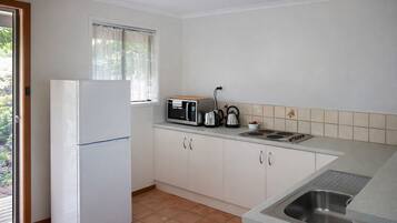 Huisje, 2 slaapkamers, uitzicht op baai | Privékeuken