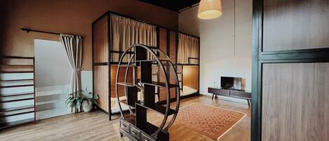 Standard Shared Dormitory, Mixed Dorm, Patio, Garden View