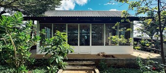An Nhiên Farm dormitory with bunk beds