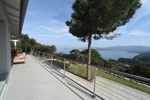 Terrace/patio - Villa Laura - new villa with sea view (Marciana Marina)