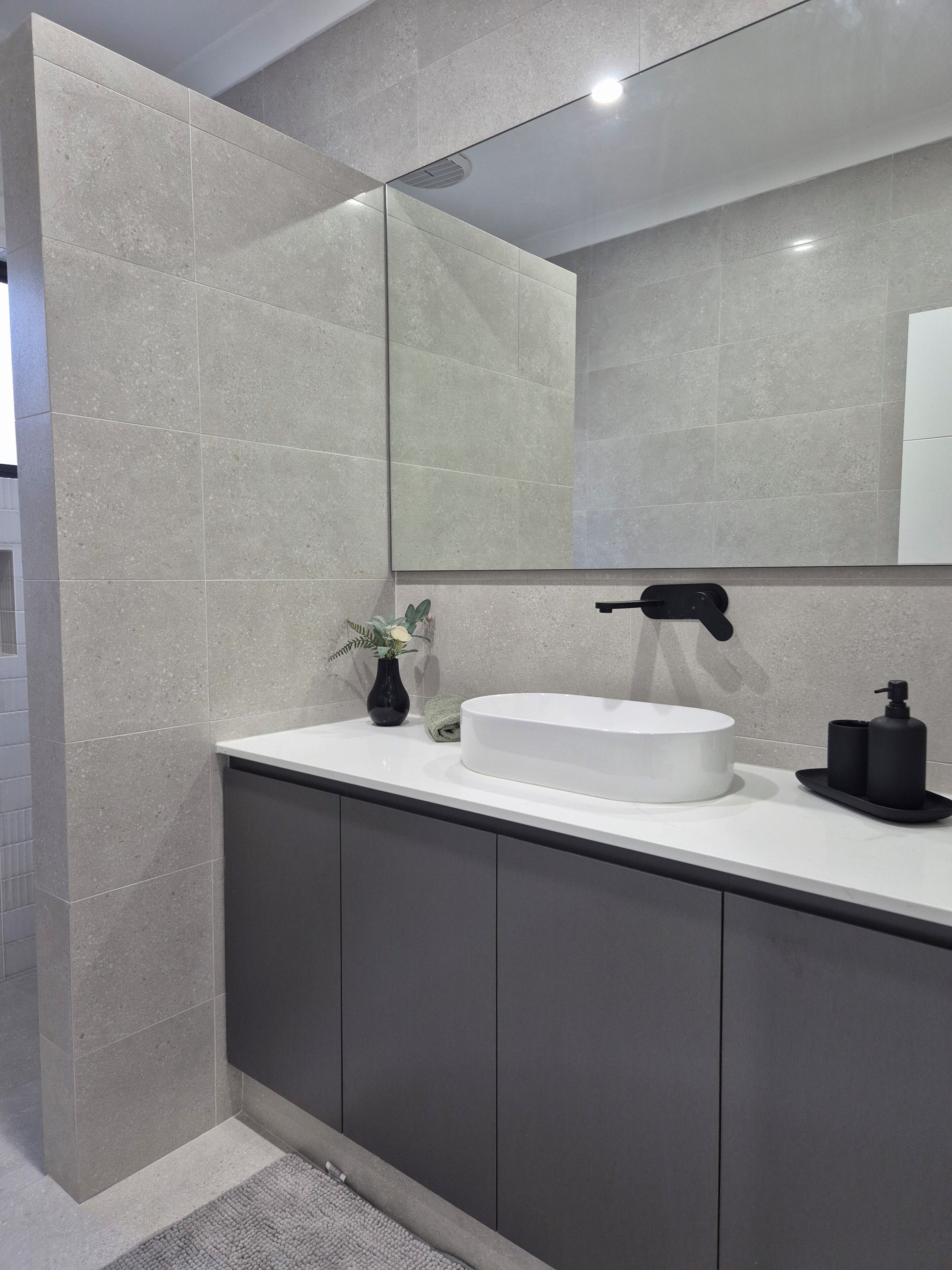 Towels, soap, toilet paper