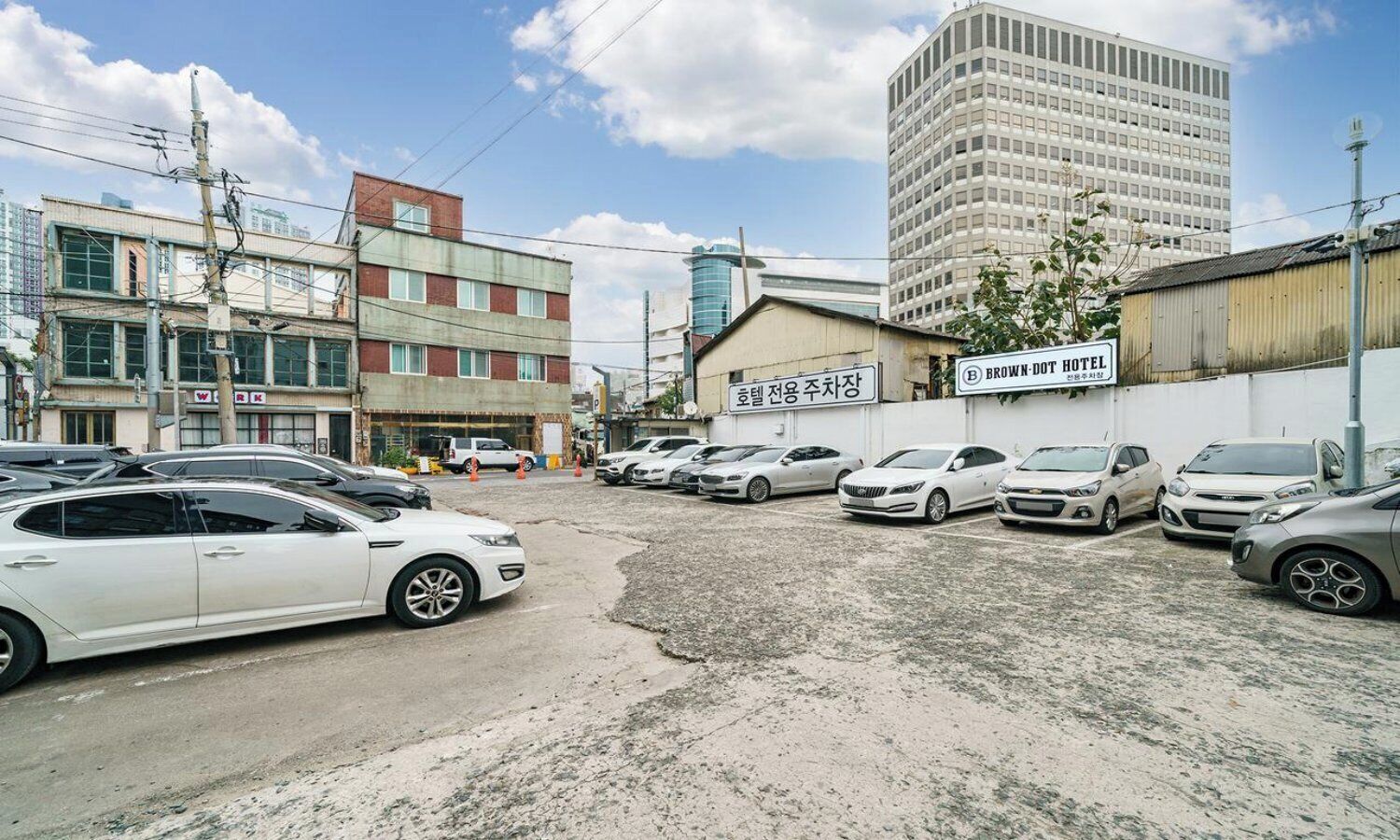 Enceinte de l’hébergement