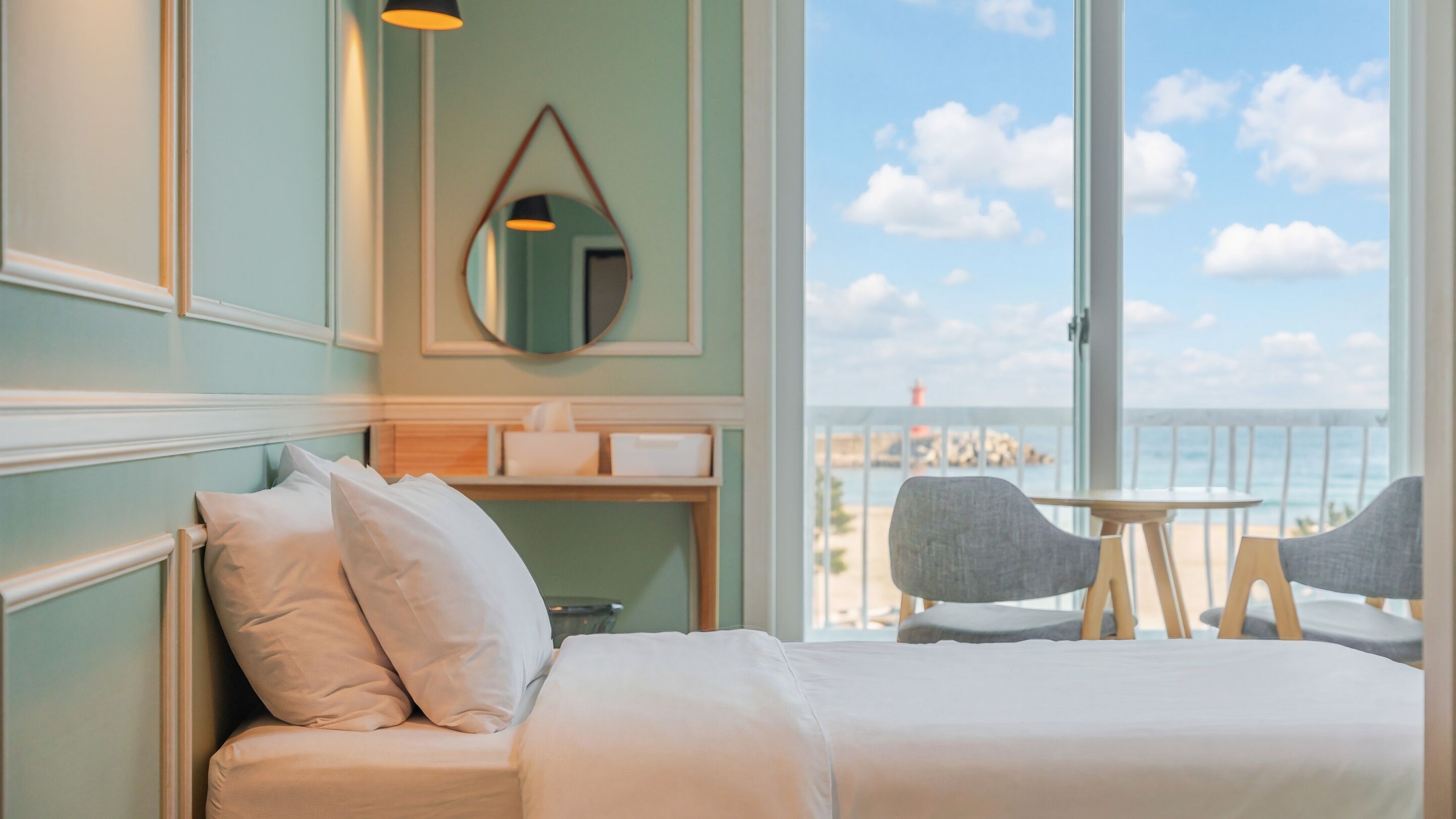 Eenvoudige kamer, 1 slaapkamer (303 (Ocean View, No Kitchen, Pets OK))