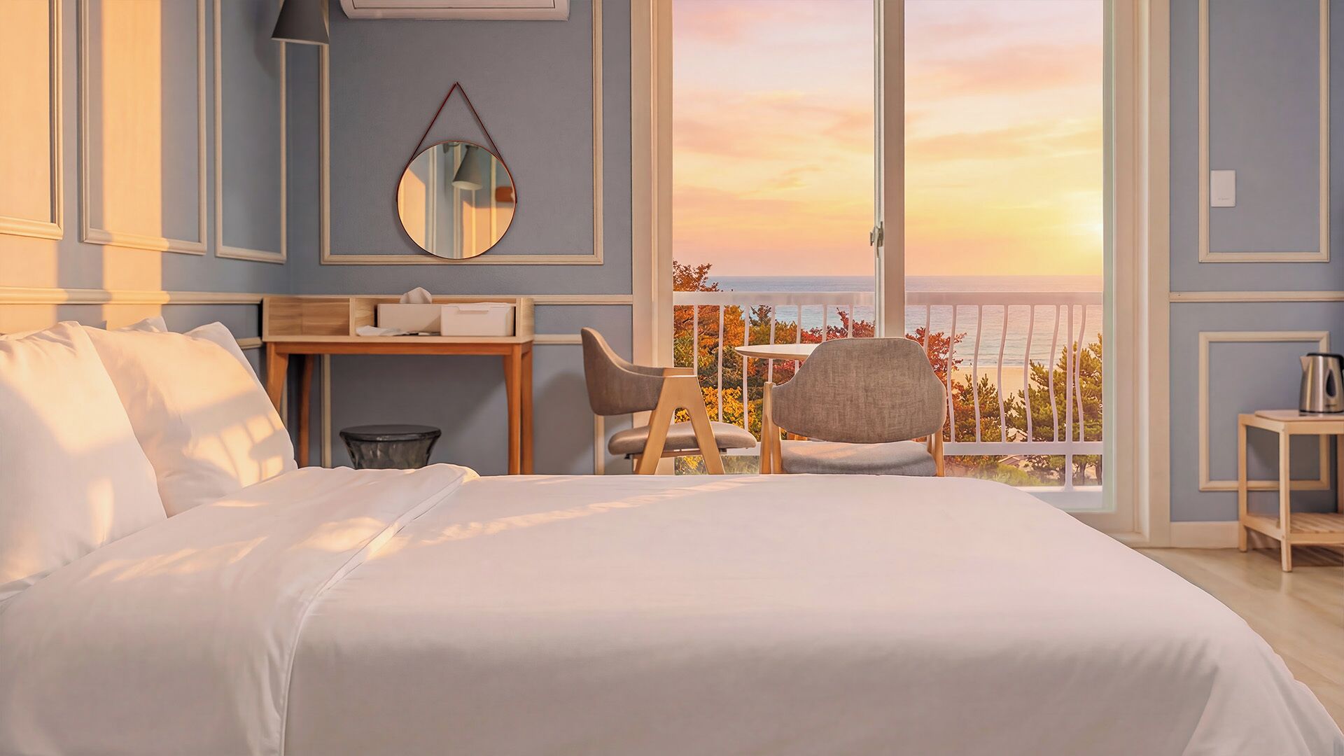 Eenvoudige kamer, 1 slaapkamer (302 (Ocean View, No Kitchen, Pets OK))