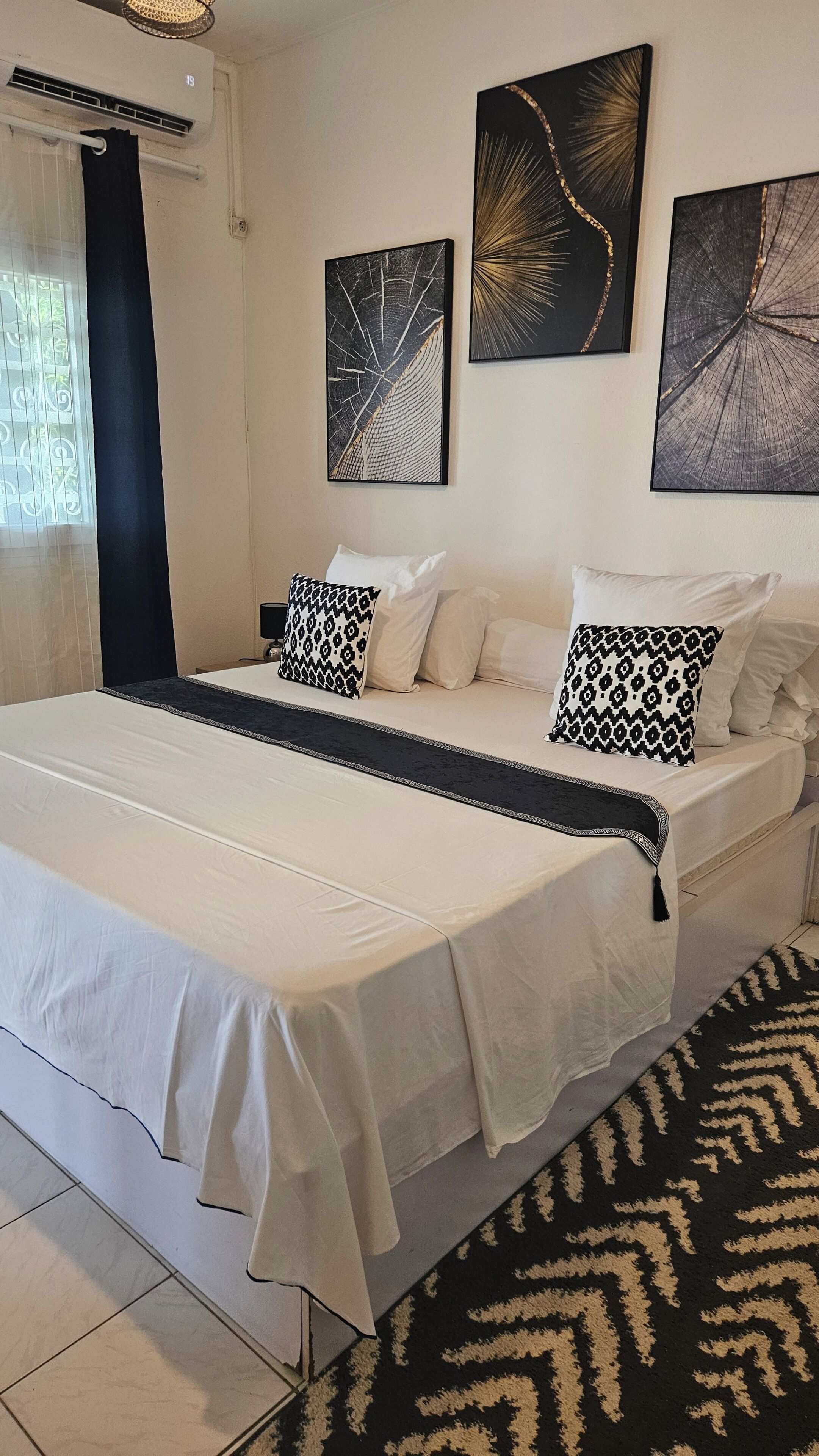 غرفة مزدوجة مريحة - منظر للحديقة