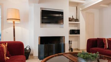 Casa de campo clássica, 3 quartos | Sala de estar