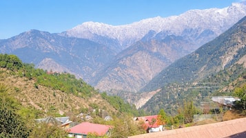 Vue sur les montagnes