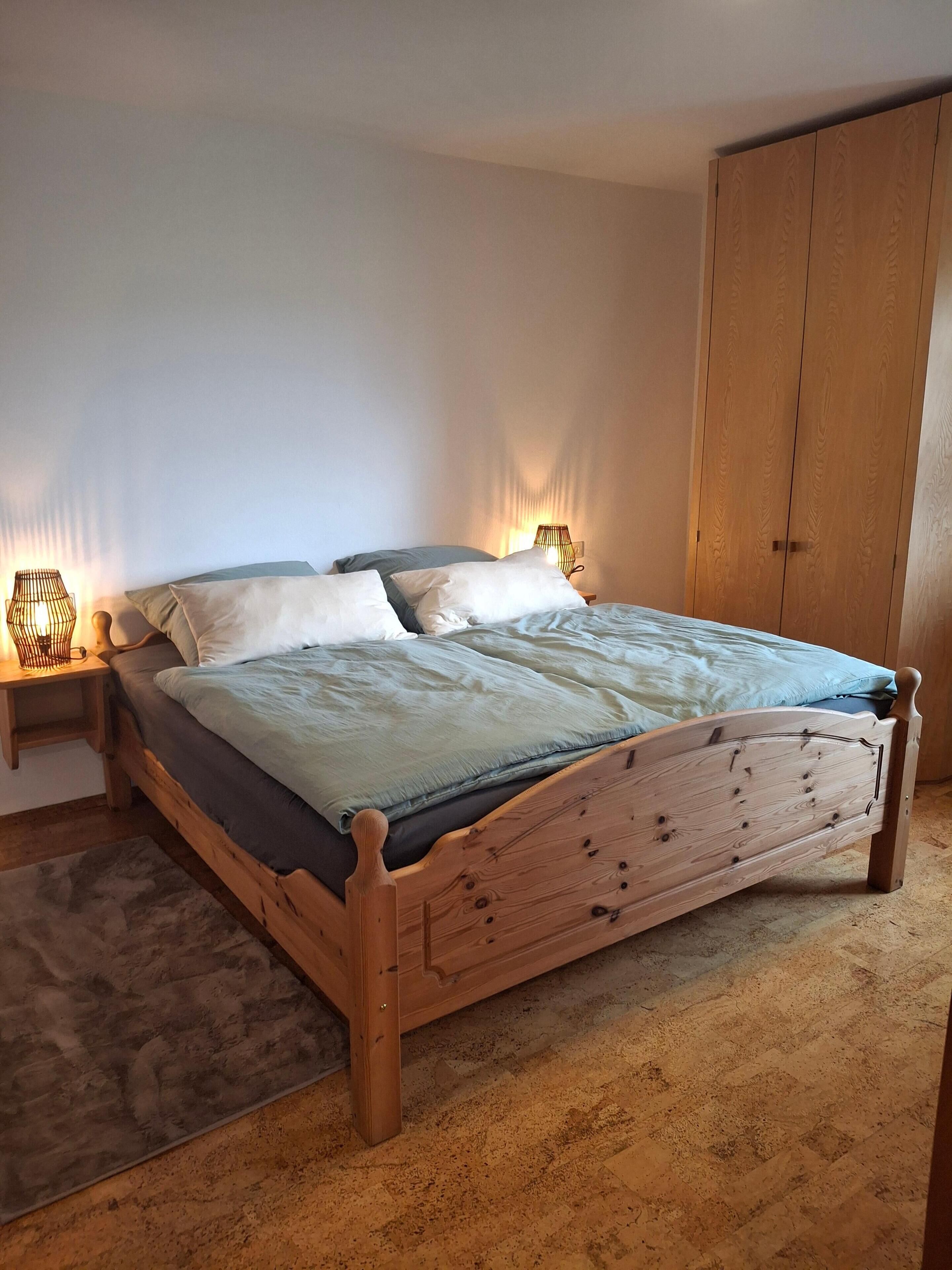 1 habitación y ropa de cama 