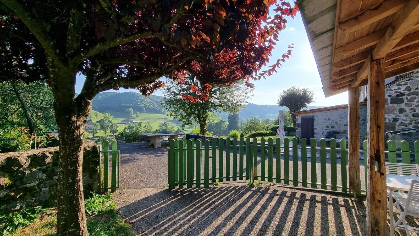 Enceinte de l’hébergement