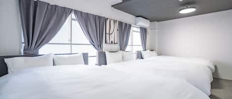 1 bedroom, desk, free WiFi, bed sheets