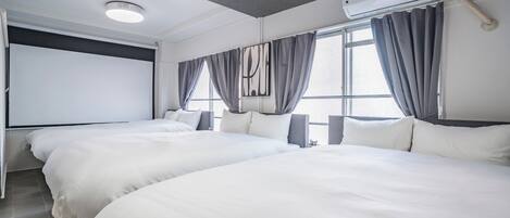 1 habitación, escritorio, wifi gratis y ropa de cama