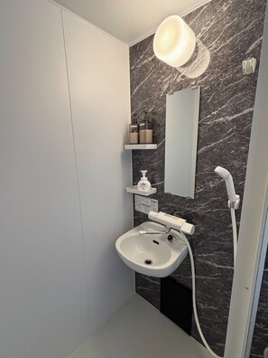 Bathroom - Newly built standard room with private bath and to / Kamikawa District Hokkaidō (Kamikawa District)