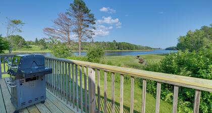 9-Acre Riverfront Home in Milbridge w/ Deck & Yard