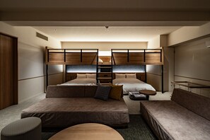 패밀리 스튜디오, 금연, 반려동물 동반 가능 (Double Bunk Beds) | 객실 내 금고, 무료 WiFi, 침대 시트