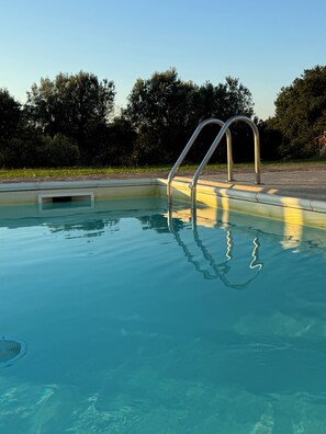 Seasonal outdoor pool