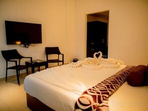 Deluxe kamer, 1 twee- of 2 eenpersoonsbedden, balkon, uitzicht op oceaan